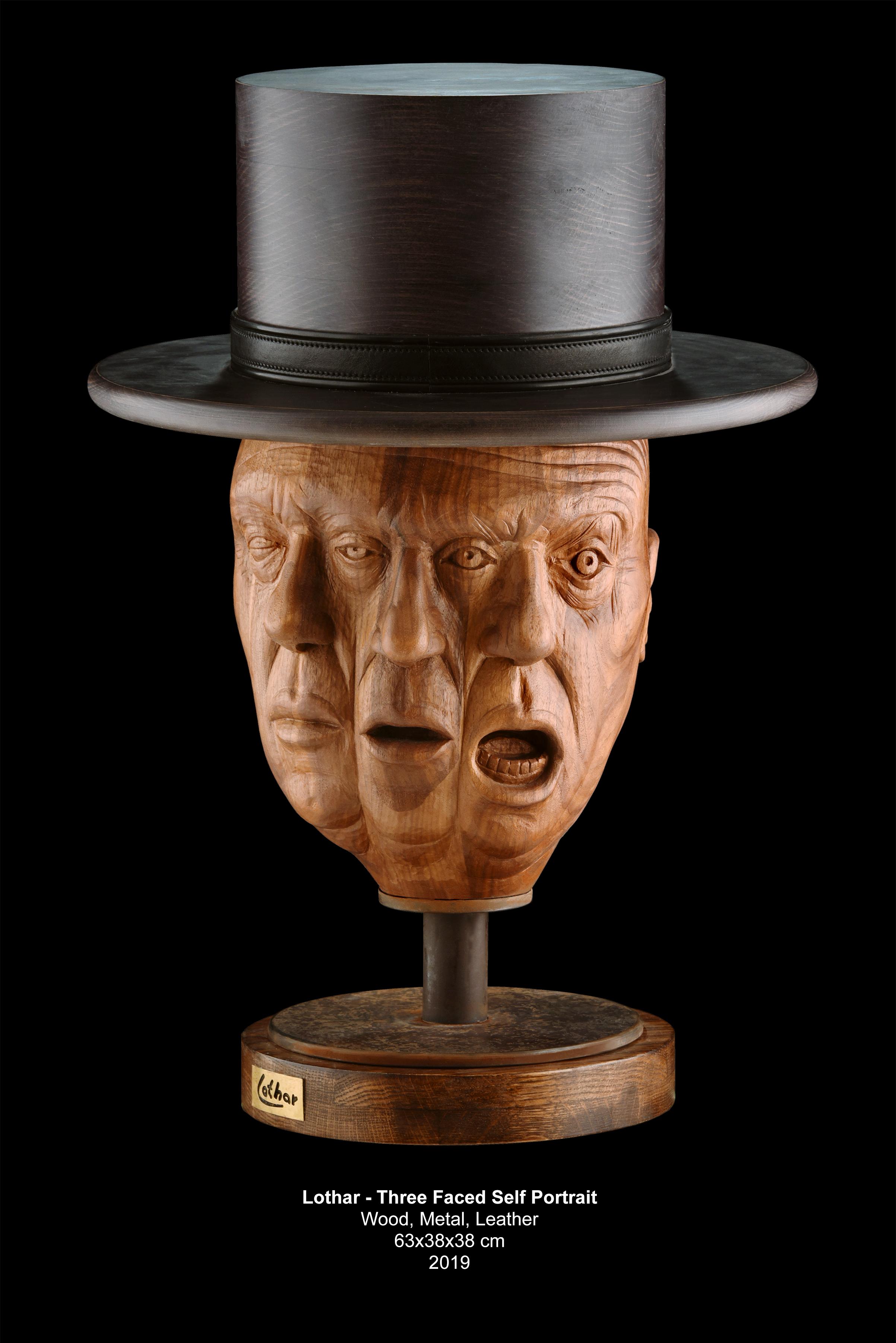 Lothar - Three Faced Self Portrait